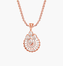 The Glamorous Feather Pendant